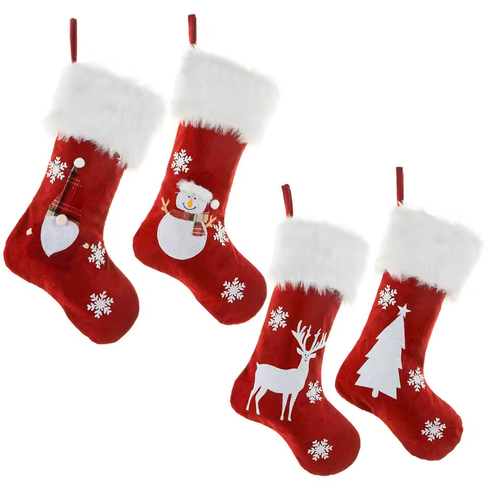 christmas socks gift bag